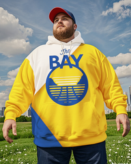 Sweat à capuche grande taille pour homme Golden State Warriors