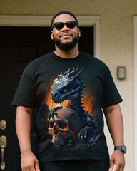 HATCHLING Men's Plus Size T-Shirt & Shorts Set