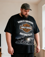 Men's Motorcycles Big & Tall Short Sleeve T-Shirt