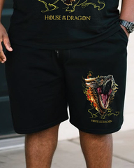 HOD Men's Plus Size T-Shirt & Shorts Set