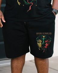 HOD Men's Plus Size T-Shirt & Shorts Set