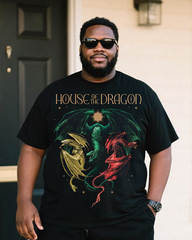 HOD Men's Plus Size T-Shirt & Shorts Set