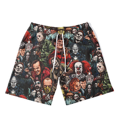 Men's Halloween Fabric Plus Size T-Shirt & Short,