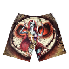 Sally Nightmare Before Christmas Men's Plus Size T-Shirt & Short,