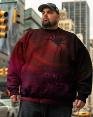Men's HAVE A SPOOKY HALLOWEEN Plus Size Sweatshirts