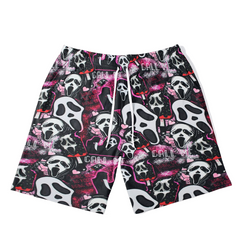 Men's Horror Character Plus Size T-Shirt & Short,