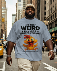 I Am Not Weird Men's Big & Tall Short Sleeve T-Shirt
