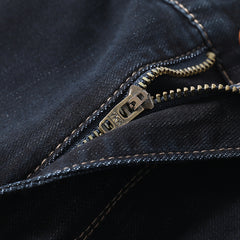 Lyocell-Jeans für Herren in Übergröße, lockere Jeans, Frühlings-Jeans