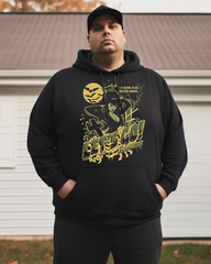 Men's IT SEEMS TO BE GETTING DARKER Cotton Big & Tall Hoodie