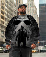 Men's Horror Murderer Jason Voorhees Plus Size Sweatshirts