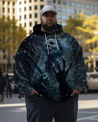 Sweats à capuche Jason Voorhees grande taille pour hommes