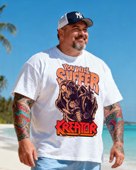 KREATOR Men's Music Big & Tall 100% Cotton T-Shirt
