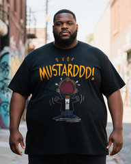 Kendrick Lamar Mustard Men's Plus Size Short Sleeve T-Shirt