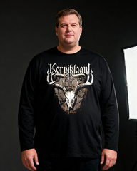 Korpiklaani Men's Big & Tall Long Sleeve Cotton T-Shirt
