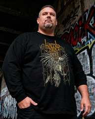LAMB OF GOD Men's Big & Tall Long Sleeve Cotton T-Shirt
