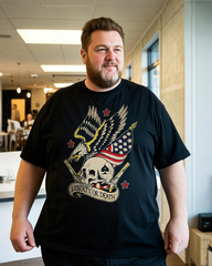 Liberty or death Men's Plus Size Short Sleeve T-Shirt
