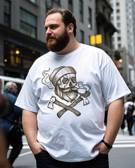 Long Live The Beard Men's Plus Size Short Sleeve T-Shirt
