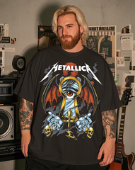 Metallica All Within My Hands Men's Plus Size Cotton T-Shirt