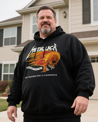 METALLICA Men's Cotton Big & Tall Hoodie