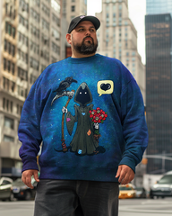 Men's MY BLACK HEART Plus Size Sweatshirts