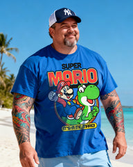Men's Mario Big & Tall Short Sleeve T-Shirt