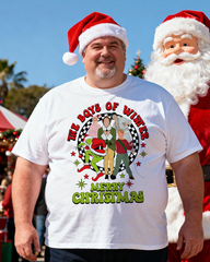 Merry Christmas Men's Cotton Big & Tall T-shirt
