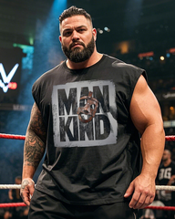 Mankind Men's 100% Cotton Big & Tall Sleeveless T-Shirt