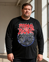 Morbid Angel Men's Big & Tall Long Sleeve Cotton T-Shirt