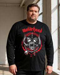 Motorhead Men's Big & Tall Long Sleeve Cotton T-Shirt