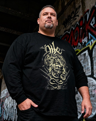 NILE Men's Big & Tall Long Sleeve Cotton T-Shirt