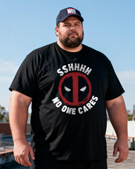 No One Cares Men's Big & Tall Short Sleeve T-Shirt