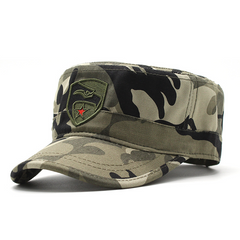 American Flag Embroidered Baseball Cap, Camouflage Cap