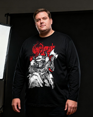 Opeth Men's Big & Tall Long Sleeve Cotton T-Shirt