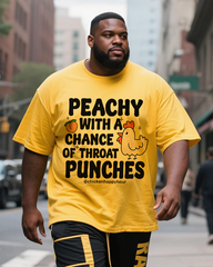 Peachy Men's Big & Tall Short Sleeve T-Shirt