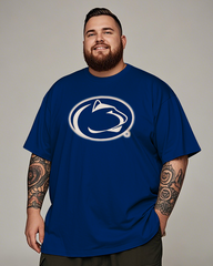 Penn State Herren-T-Shirt mit kurzen Ärmeln, Übergröße