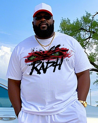 RAPH Men's Plus Size T-Shirt & Shorts Suit