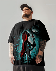 Rag Doll In Love Men's Plus Size Short Sleeve T-Shirt