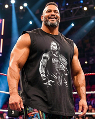 Roman Reigns Men's 100% Cotton Big & Tall Sleeveless T-Shirt