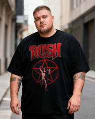 Rush Men's Plus Size Short Sleeve T-Shirt