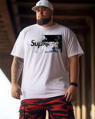 Men's Fashion Sports Style Plus Size T-Shirt