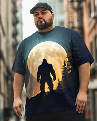 Men's Sasquatch Plus Size T-Shirt
