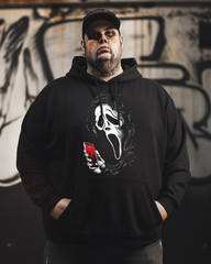 Men's Ghostface Scream Cotton Big & Tall Hoodie
