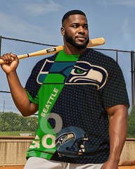 Seahawks Men's Plus Size Short Sleeve T-Shirt