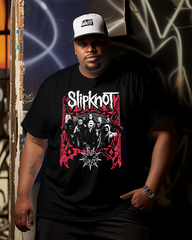 Slipknot Band Men's Cotton Big & Tall T-shirt