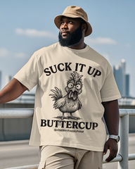 Suck It Up Buttercup Help Men's Big & Tall Short Sleeve T-Shirt