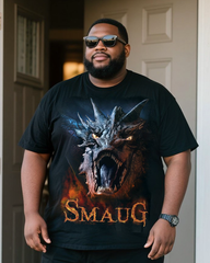 THE HOBBIT Men's Plus Size T-Shirt & Shorts Set