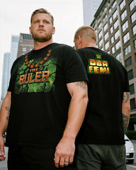 THE RULER Men's Plus Size Short Sleeve T-Shirt