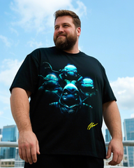 TMNT Men's Plus Size Short Sleeve T-Shirt