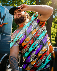 TMNT Men's Plus Size Short Sleeve T-Shirt