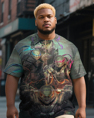 TMNT Men's Plus Size Short Sleeve T-Shirt